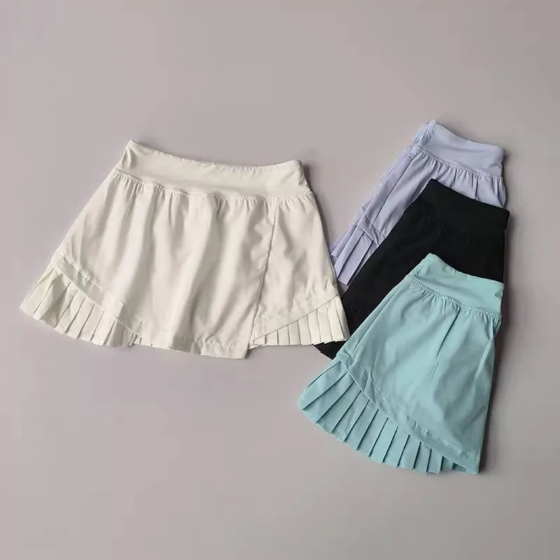 Pleated Sports Skirt – Built-In Shorts