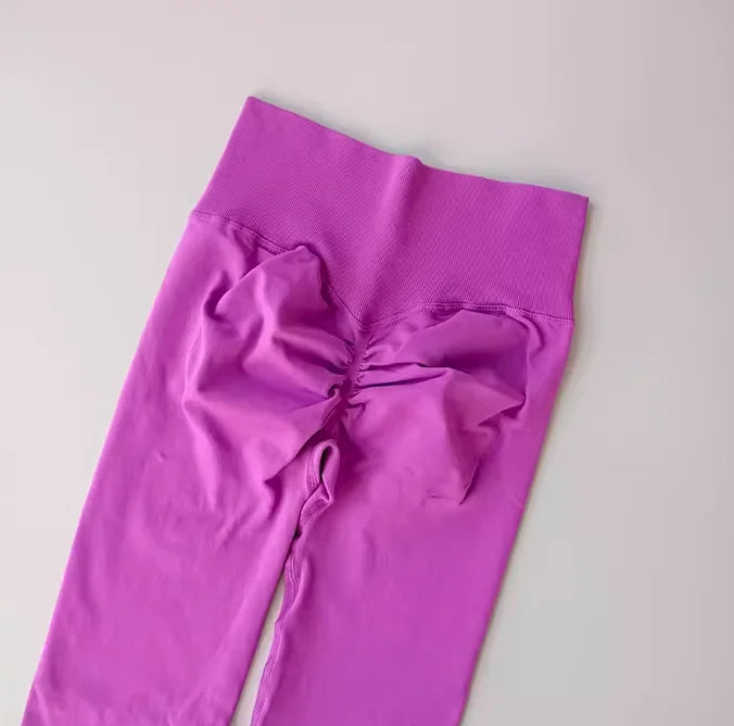 Seamless High-Waist Scrunch Butt Leggings