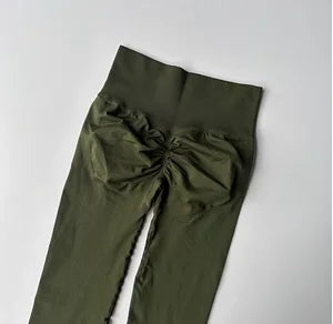 Seamless High-Waist Scrunch Butt Leggings