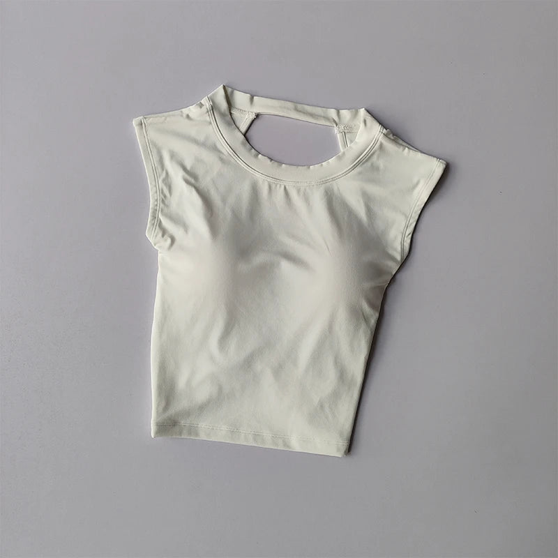 Detailed backless top