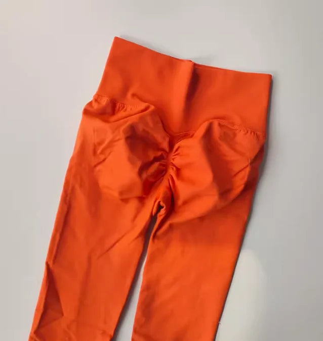 Seamless High-Waist Scrunch Butt Leggings